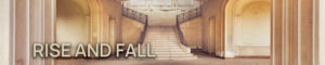 RISE AND FALL erkundet die einzigartige Schönheit verlassener Treppenhäuser, die als Herz und Seele eines Gebäudes einst Bewegung und Leben lenkten und heute, gezeichnet von Zeit und Verfall, als eindrucksvolle Symbole für Wandel und Vergänglichkeit stehen.